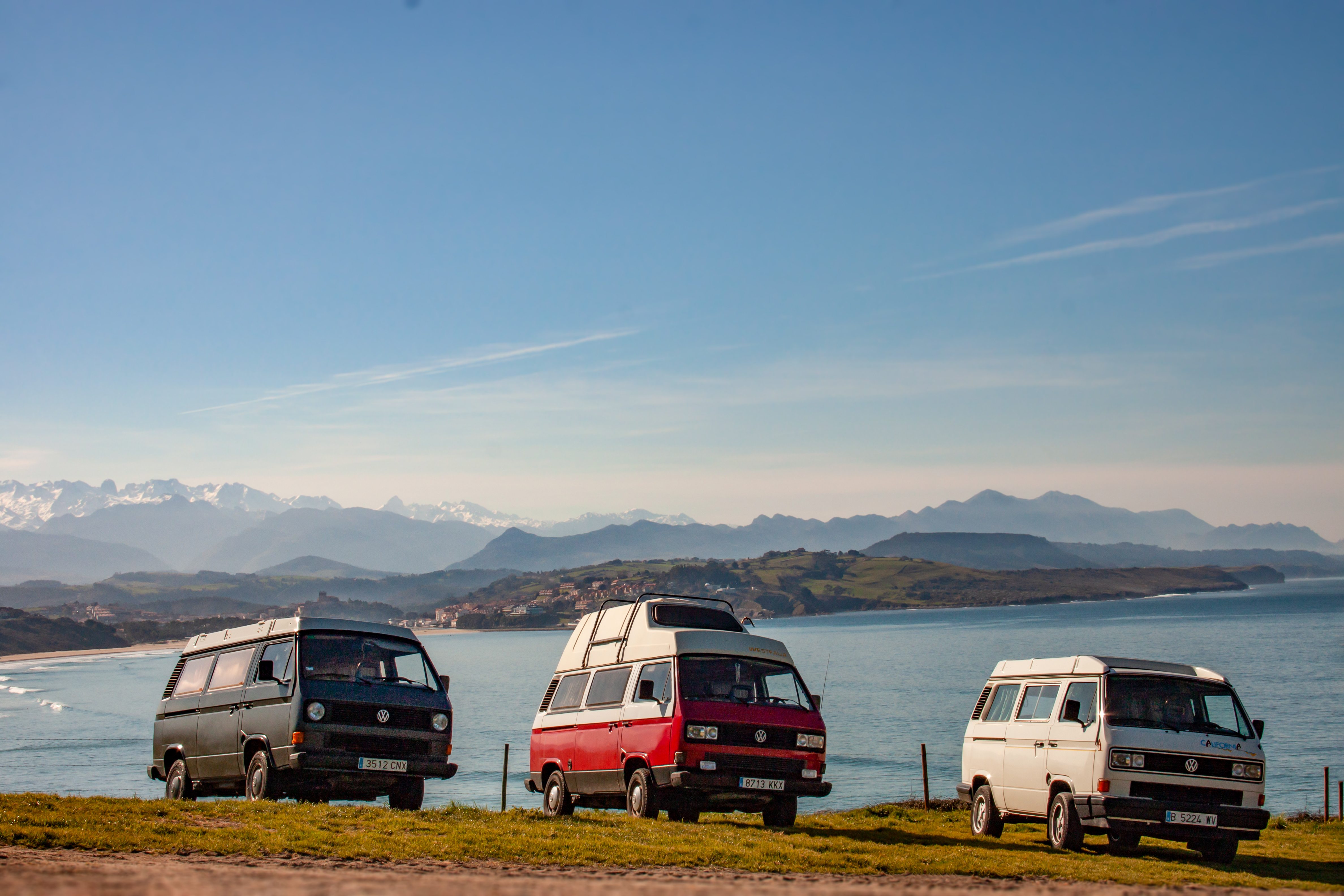 Alquiler de furgonetas en Cantabria, playa, sol, mar